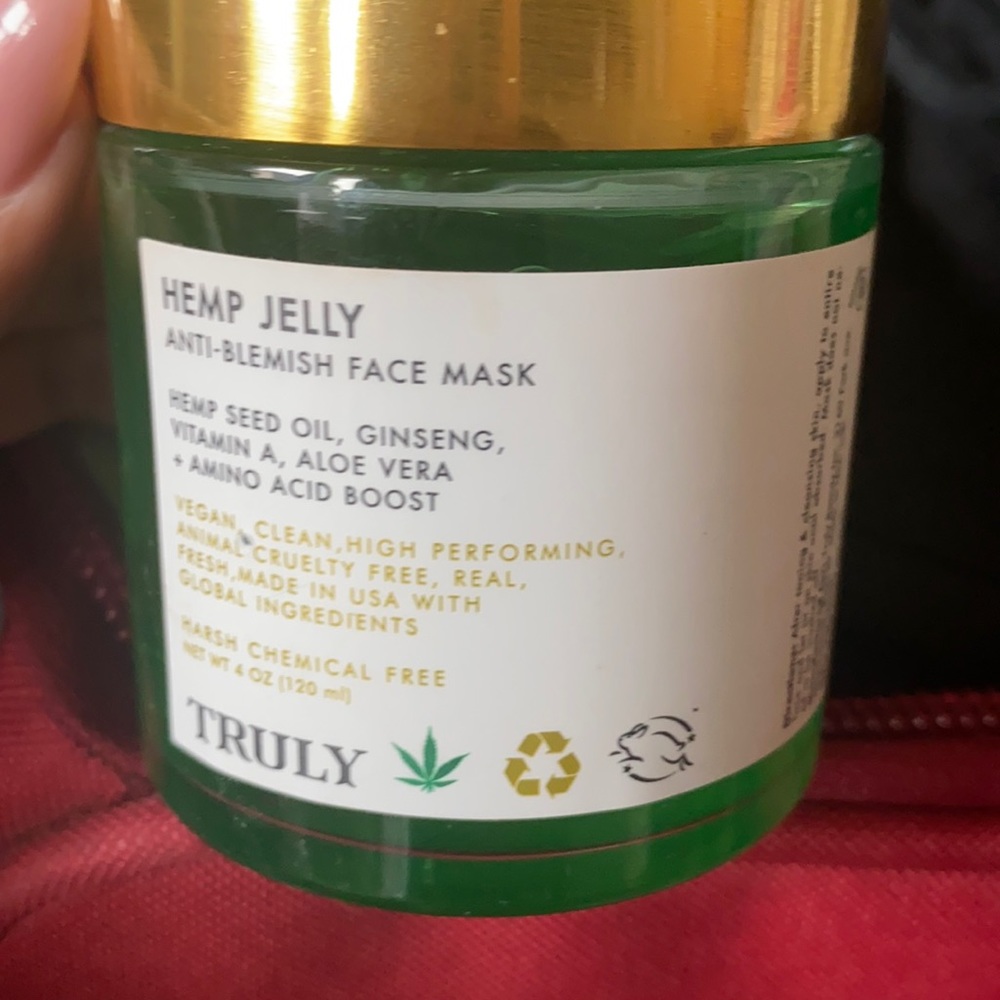 Hemp Jelly Face Mask by Truly🌿